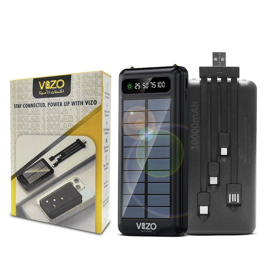 VIZO Solar-1 10000mAh Fast Powerbank