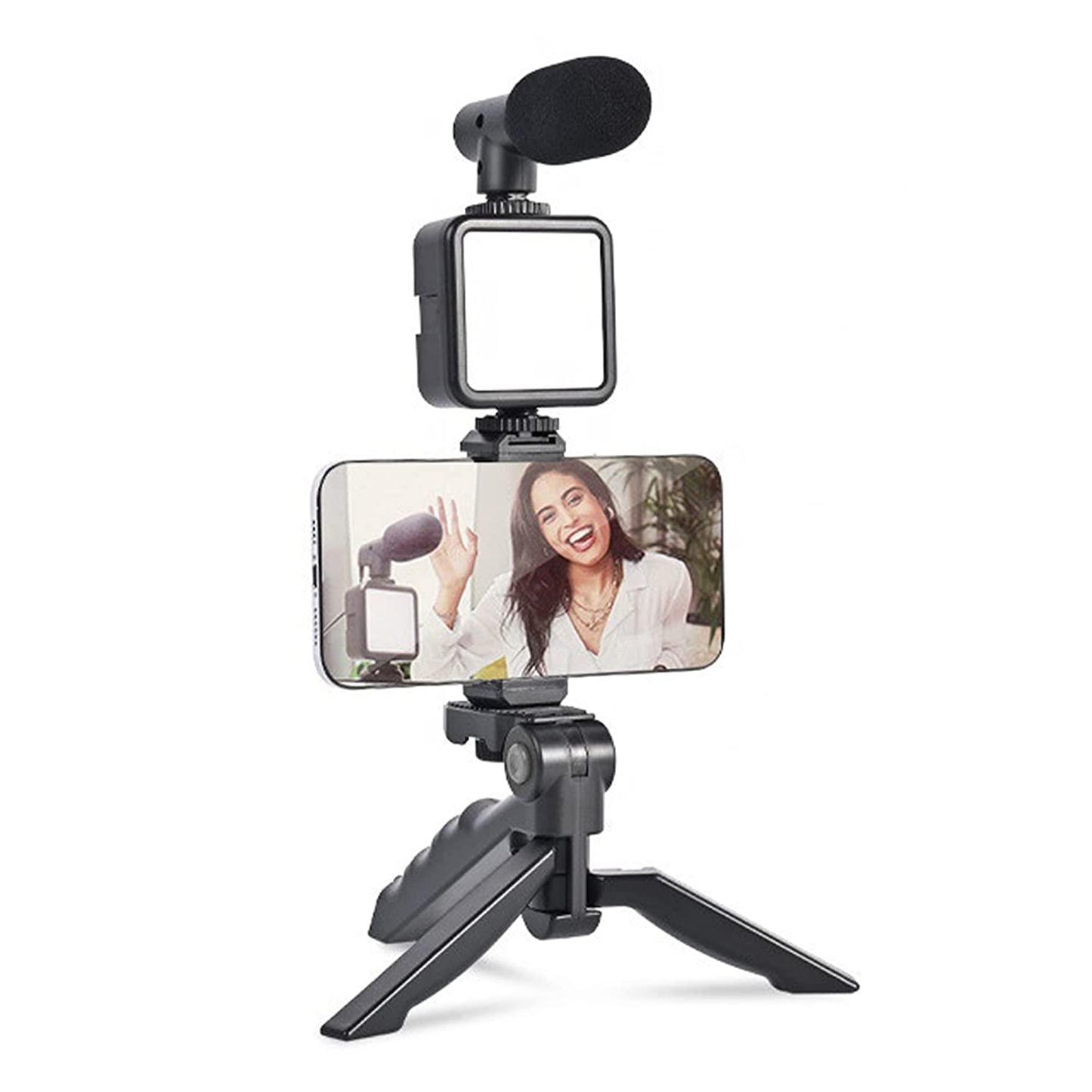 AY-49 Video Making Tripod Kit For Vlogging