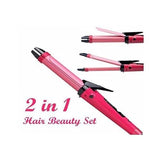 Hair Straightener|  2 in 1...Hair straightener and curler.