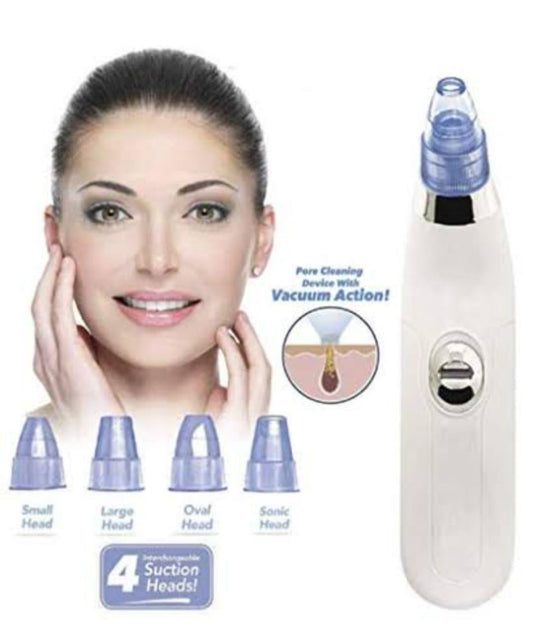 Blackhead Removal Machine-Derma Suction4 In 1 Black Head Remover Machine-Acne Pimple Pore Cleaner Vacuum Suction Tool