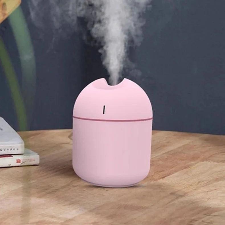 250ml Air Humidifier Usb Small mini Portable Cool Mist Diff-user For Bedroom Office Desk Car Travel Aroma Atomizer (random color)